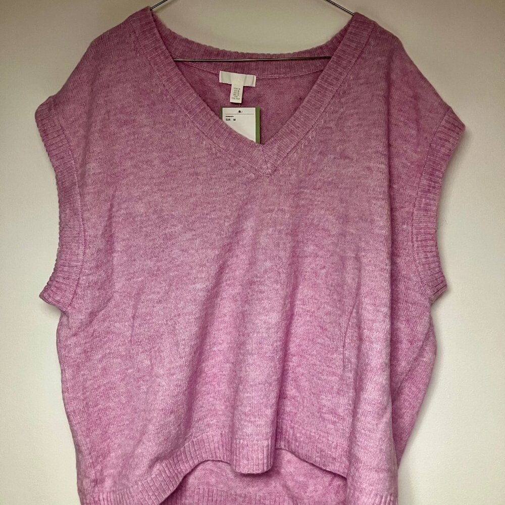 oversized sweater vest